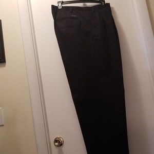 Black Pleated Cuffed Nautica Dress Pants